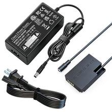 Load image into Gallery viewer, HY1C LP-E17 Dummy Battery DR-E18 DC Coupler, ACK-E18 AC Power Adapter Kit, Continuous Power Supply for Canon EOS R50 R8 R10 R100 RP, Rebel T6i T7i T8i T6s SL2 SL3 77D 200D 250D 800D 850D 9000D Camera, Black_1
