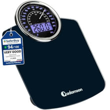 Load image into Gallery viewer, Hybrid Bathroom Scale for Body Weight - Analog &amp; Digital Display, 400 lbs, white_1
