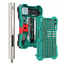 Load image into Gallery viewer, HYCHIKA Precision Screwdriver Set, Mini Electric Screwdriver 67-in-1 with 52 Magnetic Bits, 3 Torque Settings, LED Light &amp; Rechargeable Repair Tool Kit for Computer Phone Camera, SpaceGrey_1
