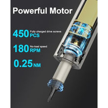 Load image into Gallery viewer, HYCHIKA Precision Screwdriver Set, Mini Electric Screwdriver 67-in-1 with 52 Magnetic Bits, 3 Torque Settings, LED Light &amp; Rechargeable Repair Tool Kit for Computer Phone Camera, SpaceGrey_531
