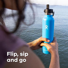 Load image into Gallery viewer, Hydro Flask 24 Oz Standard Flex Straw Cap Agave_7848
