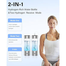 Load image into Gallery viewer, Hydrogen Water Bottle, 1600-2000 Hydrogen Water Bottle Generator, Hydrohealth Hydrogen Water Machine Improve Water in 3 Mins for Home, Office, Travel, Daily Drinking_5434
