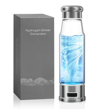 Load image into Gallery viewer, Hydrogen Water Bottle Generator, 5Min 1500PPB Rechargeable Hydrogen Water Generator, 15.22OZ Portable Water Ionizer with SPE PEM Gift for Health Enthusiasts &amp; Home, Office_1
