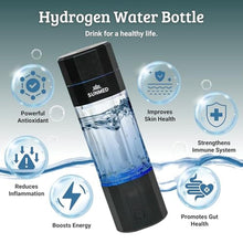 Load image into Gallery viewer, Hydrogen Water Bottle Generator | Up to 6000+ PPB Molecular Hydrogen, Alkaline Water Pitcher | OLED Display, Rechargeable, Portable, High-Pressure Safe Design_5103
