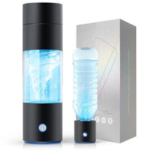 Load image into Gallery viewer, Hydrogen Water Bottle Generator with SPE PEM Technology, 4000ppb Hydrogen Water Generator, Quick Electrolysis Hydro Hydrogen Water Bottle Generator for Health Enthusiasts &amp; Travelers [Black]_1
