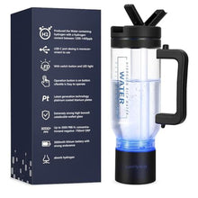 Load image into Gallery viewer, Hydrogen Water Pitcher with Handle: Smart 32 Oz Hydrogen-Enriched Kettle with Dry Electrolysis, Self-Cleaning, Tilt Protection, USB-C Rechargeable_1
