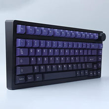 Load image into Gallery viewer, Hyekit PBT Keycaps 126 Keys Aurora Gradient Keycap Set Dye-Sublimation Keycap Cherry Profile Purple Gradient Keycaps for Cherry Gateron MX Switches Mechanical Keyboards_1
