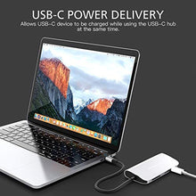 Load image into Gallery viewer, HyperDrive USB C Hub - 9-in-1 USB Hub for Laptop w/ 4K HDMI, Ethernet, 3.0 USB-A, USB C PD, MicroSD/SD, Audio Jack - Compatible with iPad, MacBook, Chromebook, Windows - Siver, Silver_882
