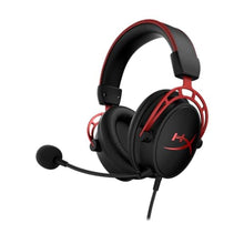 Load image into Gallery viewer, HyperX Cloud Alpha - Gaming Headset, Dual Chamber Drivers, Legendary Comfort, Aluminum Frame, Detachable Microphone, Works on PC, PS4, PS5, Xbox One, Xbox Series X|S, Nintendo Switch and Mobile Red_1
