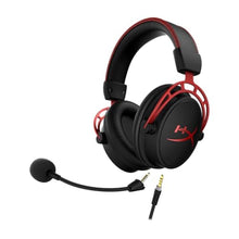 Load image into Gallery viewer, HyperX Cloud Alpha - Gaming Headset, Dual Chamber Drivers, Legendary Comfort, Aluminum Frame, Detachable Microphone, Works on PC, PS4, PS5, Xbox One, Xbox Series X|S, Nintendo Switch and Mobile Red_8648

