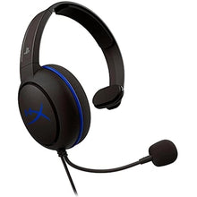 Load image into Gallery viewer, HyperX Cloud Chat Headset Official PlayStation Licensed for PS4, Clear Voice Chat, 40mm Driver, Noise-Cancellation Microphone, Pop Filter, In-Line Audio CONTROLS, Lightweight, Reversible_390
