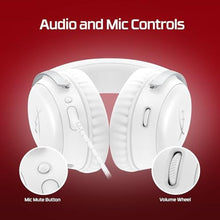 Load image into Gallery viewer, HyperX Cloud III Wired Gaming Headset, PC, PS5, Xbox Series X|S, Angled 53mm Drivers, Memory Foam, Durable Frame, Ultra-Clear 10mm Mic, USB-C, USB-A, 3.5mm White_746
