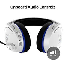 Load image into Gallery viewer, HyperX HHSS1C-KB-WT/G Cloud Stinger Core Wireless Gaming Headset, for PS4, PS5, PC, Lightweight, Durable Steel Sliders, Noise-Cancelling Microphone - White_737
