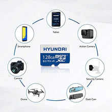 Load image into Gallery viewer, Hyundai - 128GB Micro SD Card - Fast, High Speed for - Nintendo-Switch - Phone - Tablets-Laptop - Camera and More | UHS-1, 95MB/s, U3, 4K, Ultra HD, A1, V30 (MicroSDXC) - SDC128GU3, White_2713
