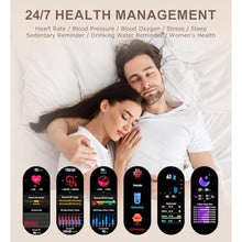 Load image into Gallery viewer, Iaret Smart Watch (Answer/Make Calls), 1.43" AMOLED Smart Watches for Women, Fitness Tracker with 100+ Sport Modes Sleep Heart Rate Monitor Pedometer, Waterproof Smartwatch for Android iOS, Rose Gold_1274
