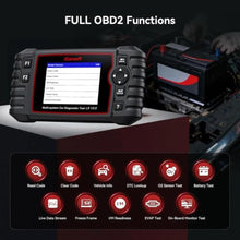 Load image into Gallery viewer, iCarsoft LR V2.0 Full Systems Diagnostic Tool for Landrover/Jaguar from 1996 to 2025 9 Reset Functions OBD2 Scanner Battery Test AutoVIN Live Data Car Code Reader Lifetime Free Update CAN-FD, LRVVersion_152
