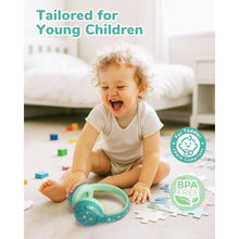 Load image into Gallery viewer, iClever BTH27 Toddler Headphones for 2+ Year Old Baby Kids Travel Study, Green_120
