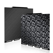 Load image into Gallery viewer, IdeaFormer IR3 PEO PET Effect Build Plate for Snapmaker U1 276x293mm, Smooth Diamond PEO Carbon Fiber PET Spring Steel Bed Plate for Snapmaker U1 3D Printer Platform_1

