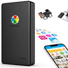 Load image into Gallery viewer, iDiskk App-le Certified 2TB External Hard Drive for iPhone iPad Android Phones,MacBook,Computer,External Hard Disk to Backup Photos Videos Files for iPhone17/16/15, Black_1
