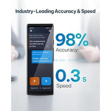 Load image into Gallery viewer, iFLYTEK AI Language Translator Device, Real-Time Two-Way Voice Translator, Black_615
