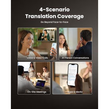 Load image into Gallery viewer, iflytek AI Translation Earbuds Real Time, 2-Way Voice Interpreter, Offline, Grey_650
