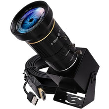 Load image into Gallery viewer, IFWATER HDMI 4K USB Camera for Live Streaming 10X Variable Focus PC Webcam USB HDMI Simultaneous Output Video Conferencing Close up Zoom in and Out Web Camera for Online Teaching Training, mmXZoomLens_1
