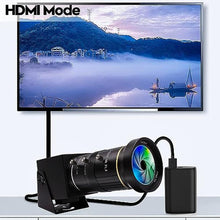 Load image into Gallery viewer, IFWATER HDMI 4K USB Camera for Live Streaming 10X Variable Focus PC Webcam USB HDMI Simultaneous Output Video Conferencing Close up Zoom in and Out Web Camera for Online Teaching Training, mmXZoomLens_156
