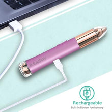 Load image into Gallery viewer, iMusthav Flawless 2-in-1 Facial Hair Remover &amp; Eyebrow Trimmer for Women, Mauve_436
