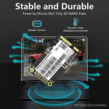 Load image into Gallery viewer, INDMEM mSATA SSD 256GB Internal Mini SATA III SSD Micro-SATA TLC 3D NAND Flash 256 GB_916
