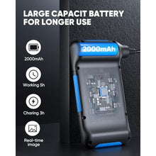 Load image into Gallery viewer, Industrial Endoscope Borescope Inspection Camera with Light, Dual Lens Snake Drain Bore Scople Digital Cameras 1080P, 4.3 Inch LCD Screen, 16.5FT Semi-Rigid Cable_3277
