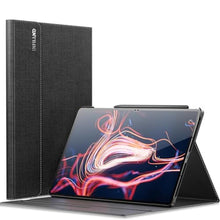Load image into Gallery viewer, INFILAND Galaxy Tab S10/S9/S8 Ultra 14.6 Inch Case, Multi-Angle Stand Cover Compatible With Samsung Galaxy Tab S10/S9/S8 Ultra Tablet [Auto Wake/Sleep], Navy, Blue_1
