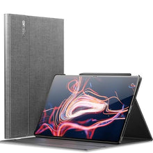 Load image into Gallery viewer, INFILAND Galaxy Tab S10 Ultra/S9 Ultra/S8 Ultra 14.6 Inch Case, Multi-Angle Stand Cover Compatible with Samsung Galaxy Tab S10 Ultra/S9 Ultra/S8 Ultra Tablet [Auto Wake/Sleep], Gray_1

