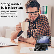 Load image into Gallery viewer, INGIDO Designed for Samsung Galaxy Z Fold 5 Case with S Pen &amp; Kickstand &amp; Front Screen Protector Luxury Phone Cover Case for Galaxy Z Fold 5 (2023), Black_2211
