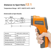 Load image into Gallery viewer, Inkbird Laser Temperature Gun Infrared Thermometer Non Contact Gun Thermometers IR Gun for Pizza Oven Grilling Reptile Food (NOT for Human)_2340
