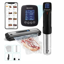 Load image into Gallery viewer, INKBIRD WIFI Sous Vide Cooker Bundle with Vacuum Sealer Machine | 1000W Sous-Vide Cooker Immersion Circulator with 14 Preset Recipes on APP and Thermal Immersion with Timer_1
