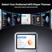 Load image into Gallery viewer, Innioasis Y2 Mp3 Player with Bluetooth, Lossless DSD DAC FLAC Support, 8GB Classic Dedicated Music Player with Playlists and FM Radio, Supports up to 2TB Silver_136
