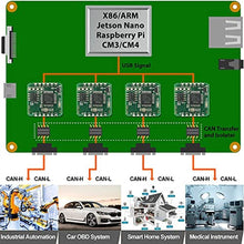 Load image into Gallery viewer, innomaker USB to CAN Converter for Raspberry Pi 5/4/Pi3B+/Pi3/Pi Zero(W)/Jetson Nano/Tinker Board/SBCs, Support Windows, Linux, MacOS, Android, Venus OS_7926
