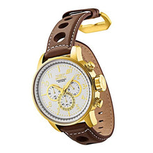 Load image into Gallery viewer, Invicta Men's 16011 S1 Rally Analog Display Japanese Quartz Brown Watch, BrownWhite_480
