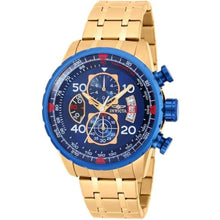 Load image into Gallery viewer, Invicta Men's 19173 Aviator Analog Display Japanese Quartz Gold Watch, StainlessSteel_1
