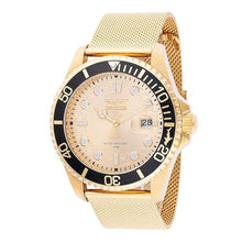 Load image into Gallery viewer, Invicta Pro Diver Stainless Steel Men's Quartz Watch - 43mm, Gold/Black, 94, IN-47177-AMZUK, GoldBlack_1
