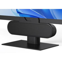 Load image into Gallery viewer, Inwa Computer Speakers for Desktop PC, USB Monitor Speaker Bar with Clip-On, Wired Desk Speakers with HD Stereo Loud Sound, Laptop Speaker Mini Sound Bar, Easily Clamps to Monitor, Black_1
