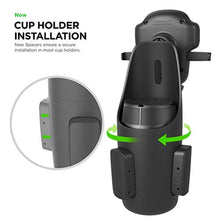 Load image into Gallery viewer, iOttie Easy One Touch 5 Cup Holder Mount - Universal Car Mount Phone Holder for iPhone, Google, Samsung, Moto, Huawei, Nokia, LG, and all other Smartphones, Black_6363
