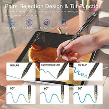 Load image into Gallery viewer, iPad Pencil 2nd Generation Wireless Magnetic Charging,Apple Pencil 2nd Gen Active Stylus Pen for iPad Pro 11inch 1/2/3/4 12.9 inch 3/4/5/6 (2018-2022), iPad Air 4th 5th Generation,iPad mini 6th Gen, Clear_1296
