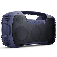 Load image into Gallery viewer, IPX7 Waterproof Outdoor Bluetooth Speaker, Wireless, 90W(Peak), 32H Playtime, Floating Design, Deep Bass &amp; Loud Stereo Sound, Portable with Handle, Rugged for Pool, Beach, Kayaking, Hiking, Navy Blue, NavyBlue_1
