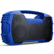Load image into Gallery viewer, IPX7 Waterproof Outdoor Bluetooth Speaker, Wireless, 90W(Peak), 32H Playtime, Floating Design, Deep Bass &amp; Loud Stereo Sound, Portable with Handle, Rugged for Pool, Beach, Kayaking, Hiking, Blue_1

