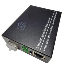 Load image into Gallery viewer, iszo 2.5G SFP Port Transceiver Media Converter,20km SM,RJ45 100M/1000M/2.5G Adaptive,Full/Half Duplex,Inside TTL Port ,Also Work 2.5G/1G GPON SFP ONU Stick Such as The 5671A and G-010S-P and More, GMEDIACONVERTER_1
