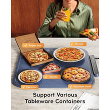 Load image into Gallery viewer, iTRUSOU Electric Warming Tray - Full Surface Heating,Rollable &amp; Portable,Premium Silicone Nano-Material,3 Temperature Settings,Auto Shut-Off -Versatile Food Warmer for Pizza, Meals, and More_1812
