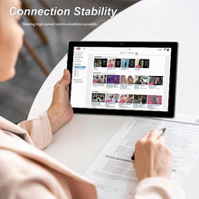 Load image into Gallery viewer, IWEGGO Android 15 Tablet, 10 Inch 18GB RAM+128GB ROM/ 2TB Expandable Tablet, 2.0GHz Quad-core Processor, 1280*800 HD Touch Screen, 5G WiFi6 BT 5.0, 2 in 1 Tablets with Keyboard Case Mouse Stylus Black_367
