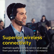 Load image into Gallery viewer, Jabra Engage 65 Wireless Headset, Stereo Telephone Headset with Industry-Leading Wireless Performance, Advanced Noise-Cancelling Microphone, All Day Battery Life, Black_5535
