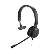 Load image into Gallery viewer, Jabra Evolve 20 MS Teams Wired Headset, Mono Telephone Headset for Greater Productivity, Superior Sound for Calls and Music, USB Connection, All Day Comfort Design, MonoSpeaker_1
